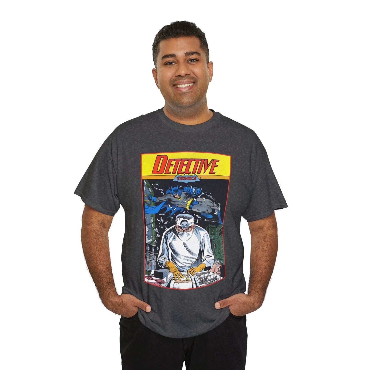 Detective Comics T-Shirt - Norm Breyfogle Art - Batman Vs Crime Doctor - DC Comics