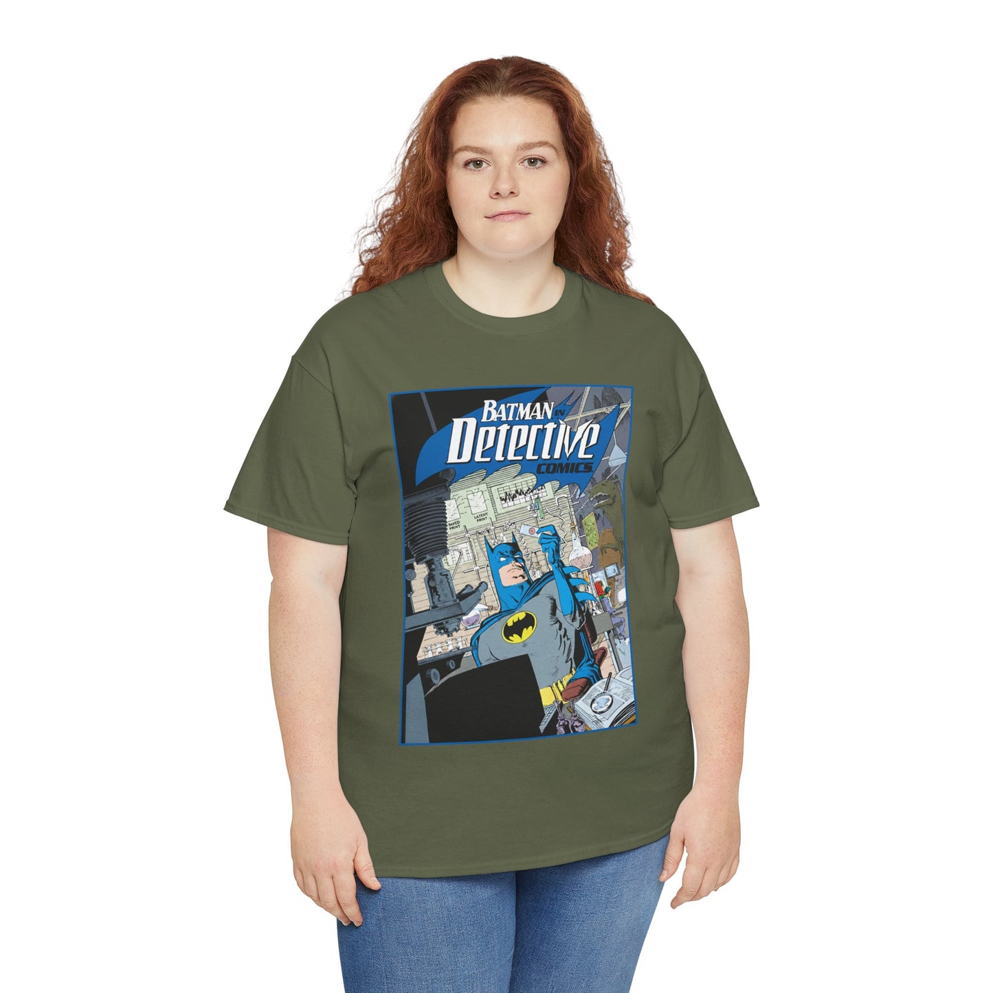 Detective Comics #619 T-Shirt - Norm Breyfogle Art - Batman in His Lab - DC Comics