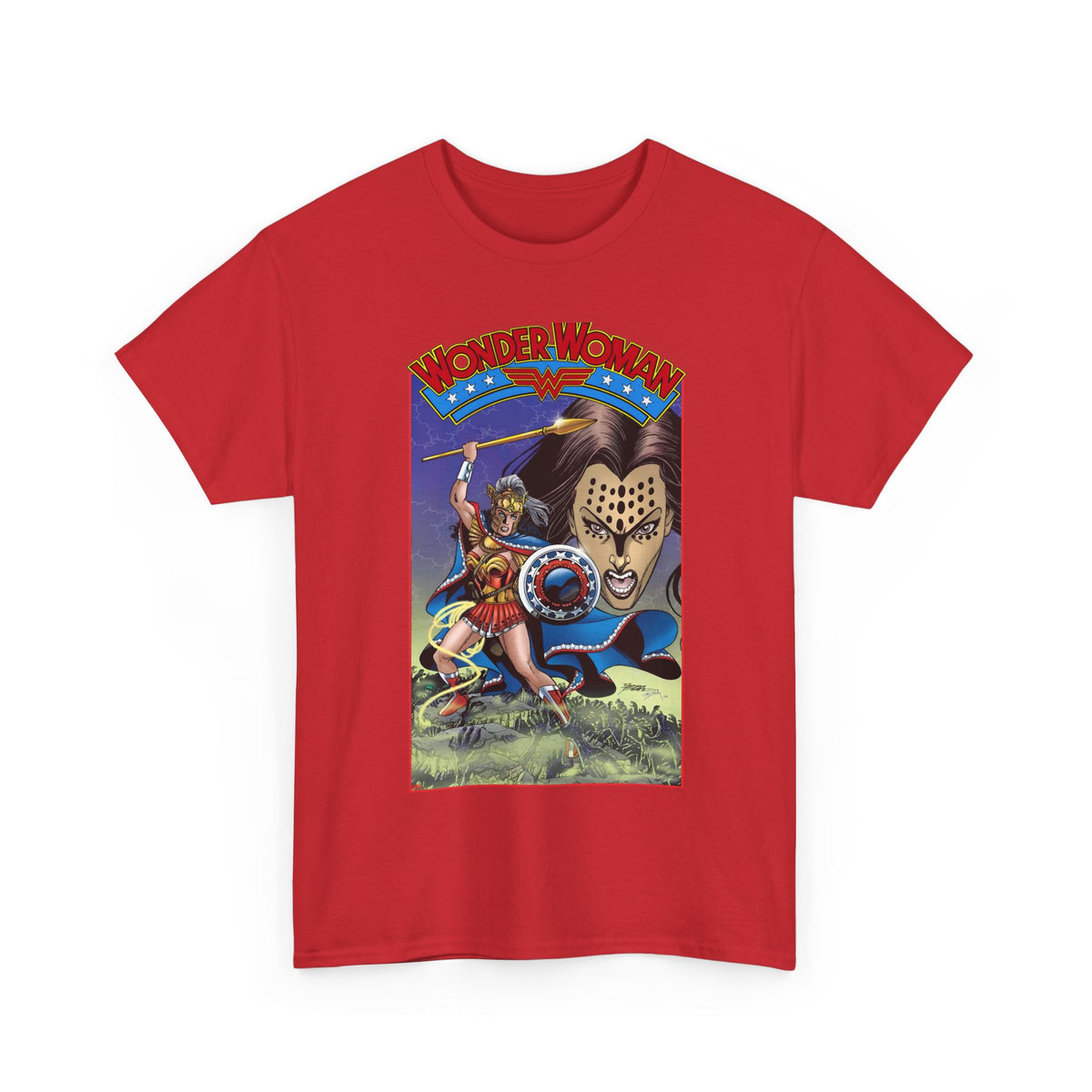 Wonder Woman T-Shirt - George Perez Art - Cheetah, 1980s - DC Comics
