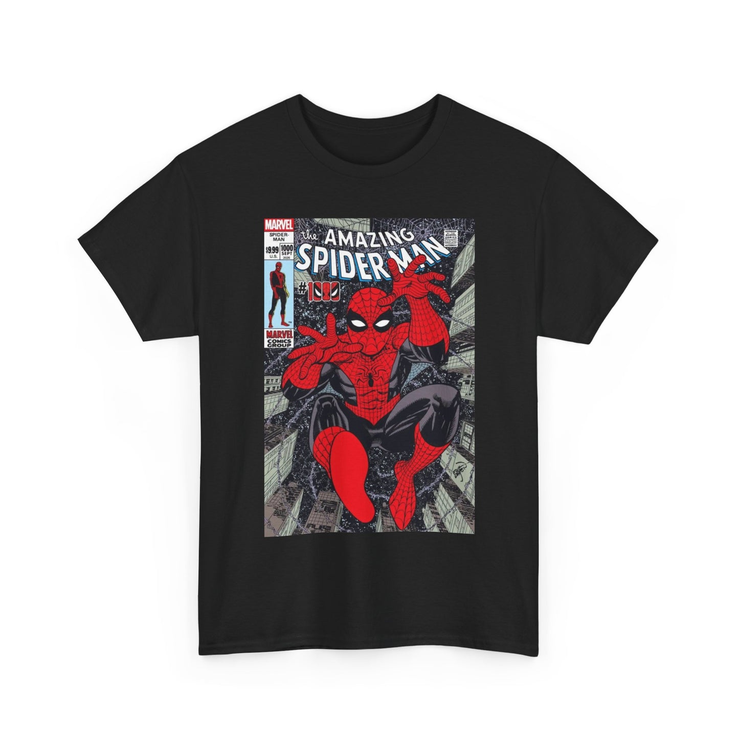 Amazing Spider-Man #1000 T-Shirt - Erik Larsen Art - Anniversary Issue Variant Cover Art - Marvel Comics