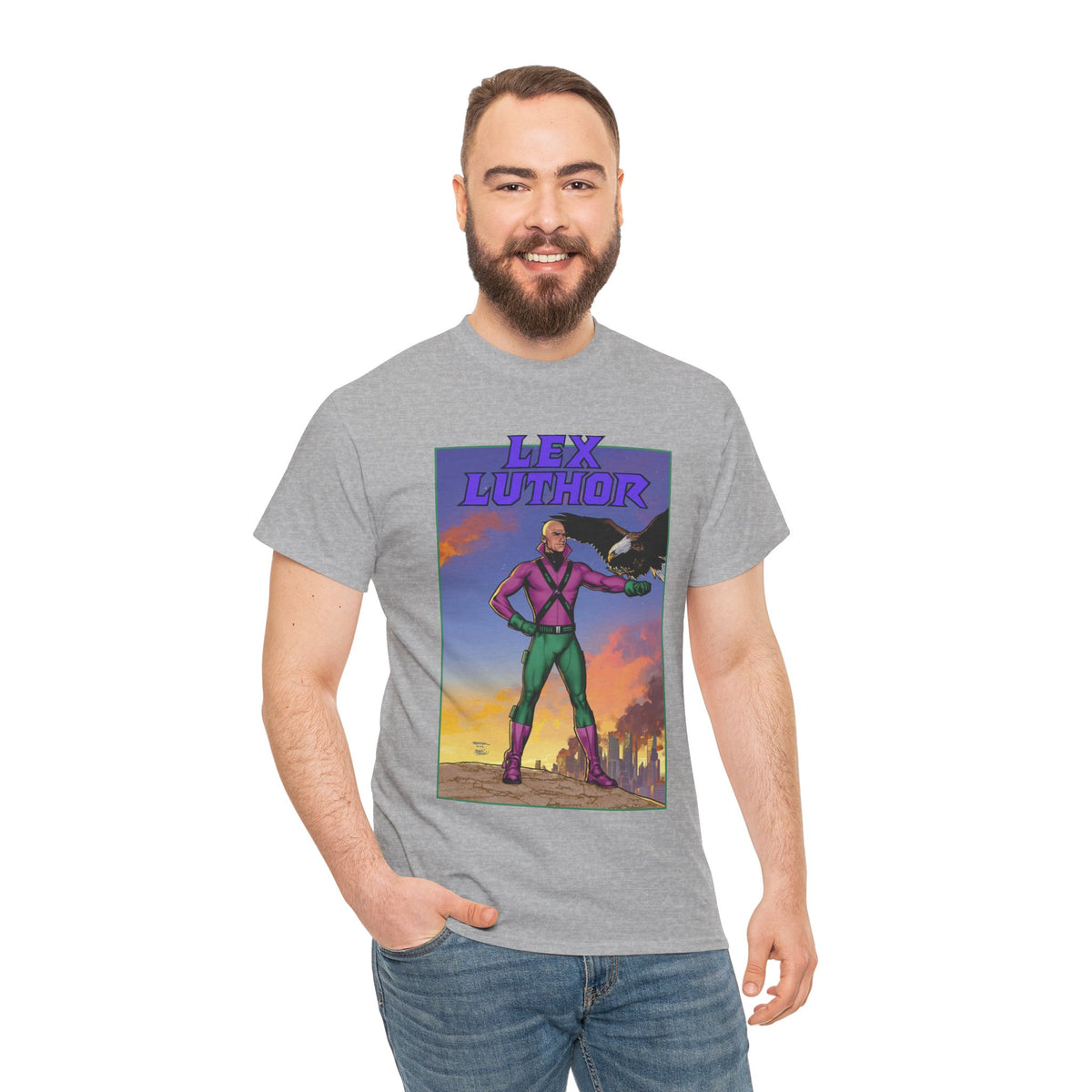 Lex Luthor T-Shirt - Ryan Sook Art - Superman Foe - DC Comics