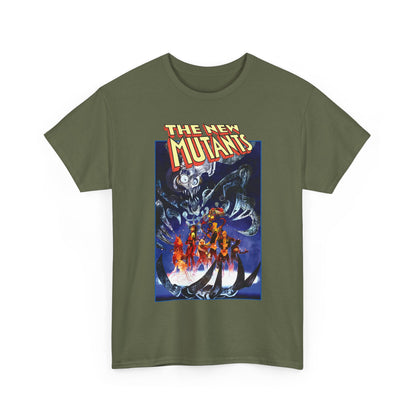 New Mutants T-Shirt - Bill Sienkiewicz Art - War Children Cover - Warlock, Magik, Wolfsbane, Cannonball, Cypher, Mirage, Karma, Sunspot - Marvel Comics