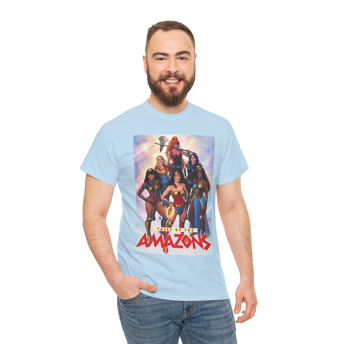 Tales of the Amazons T-Shirt - Nicola Scott Art - Wonder Woman, Wonder Girl, Troia, Nubia, Artemis, Queen Hippolyta, Yara Flor, Donna Troy - DC Comics