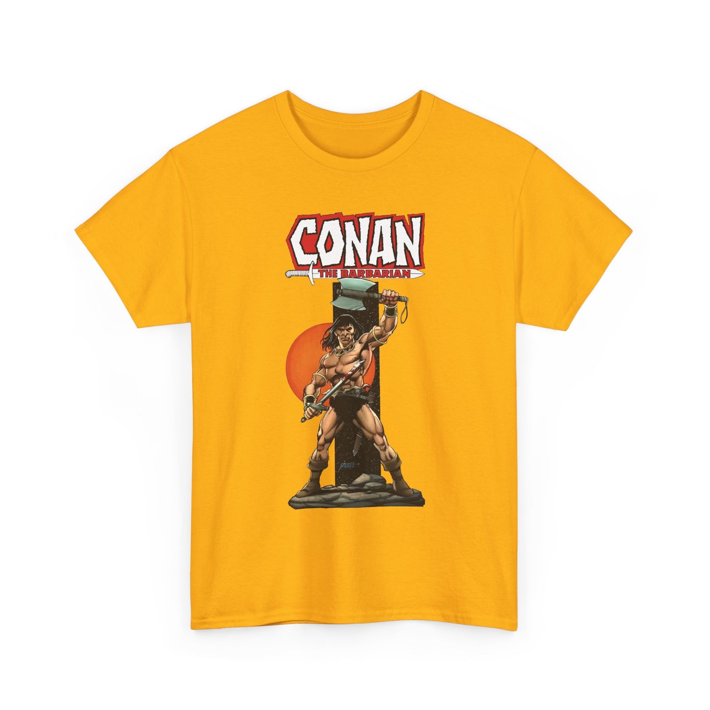 Conan the Barbarian T-Shirt - George Perez Art - Marvel Comics