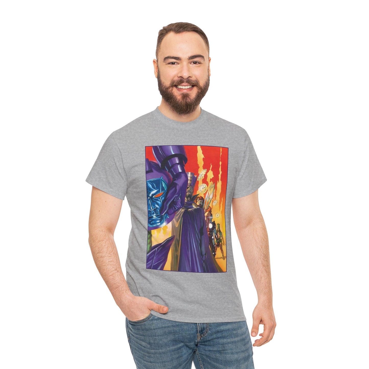 Kang the Conqueror T-Shirt - Nathaniel Richards, Rama-Tut, Immortus, Scarlet Centurion, Iron Lad - Avengers Villain - Marvel Comics