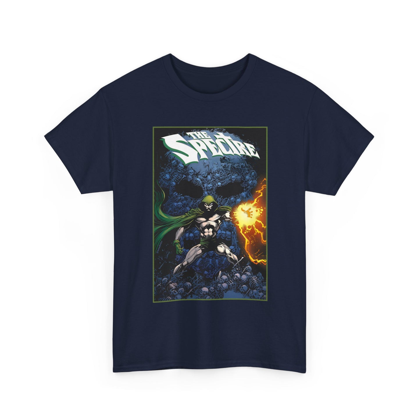 Spectre T-Shirt - Tom Mandrake Art - Jim Corrigan - 1980s Series - DC Comics