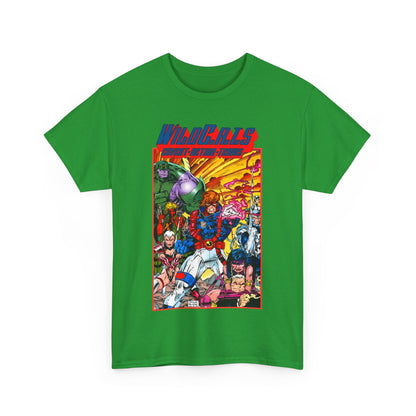 Wildcats T-Shirt - Jim Lee Art - WildC.A.T.s: Covert Action Teams - Spartan, Voice, Grifter, Zealot, Emp - Image/Wildstorm/DC Comics