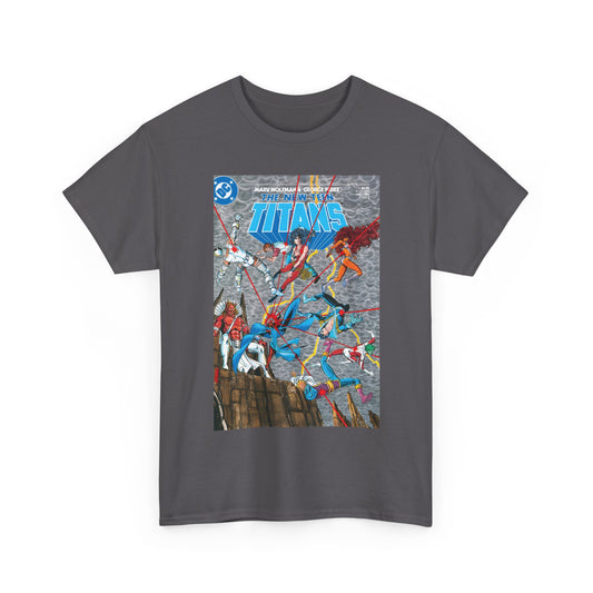 New Teen Titans T-Shirt - George Perez Art - Trigon the Terrible - DC Comics