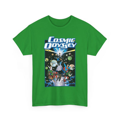 Cosmic Odyssey T-Shirt - Mike Mignola Art - Superman, Darkseid, Lightray, Orion, Starfire, Highfather. John Stewart - DC Comics
