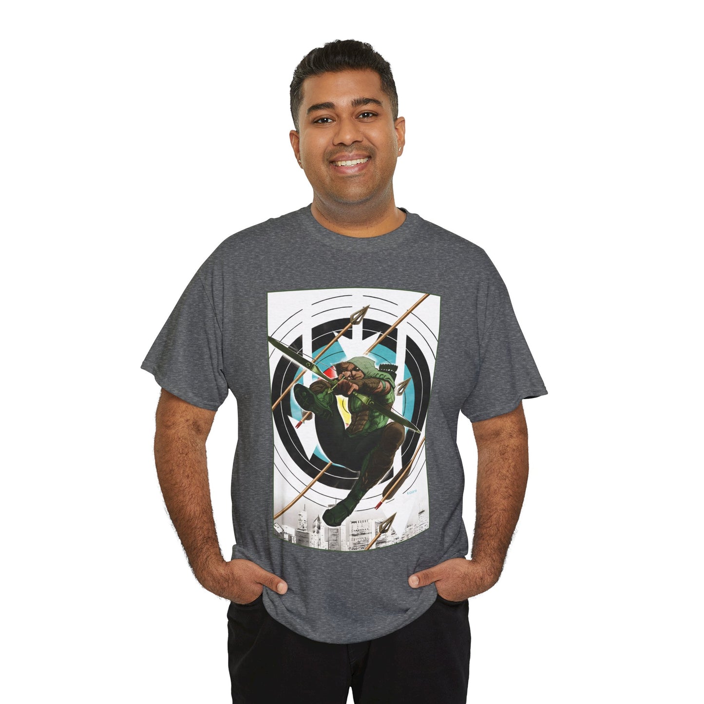 Green Arrow T-Shirt - Kaare Andrews Art - DC Comics