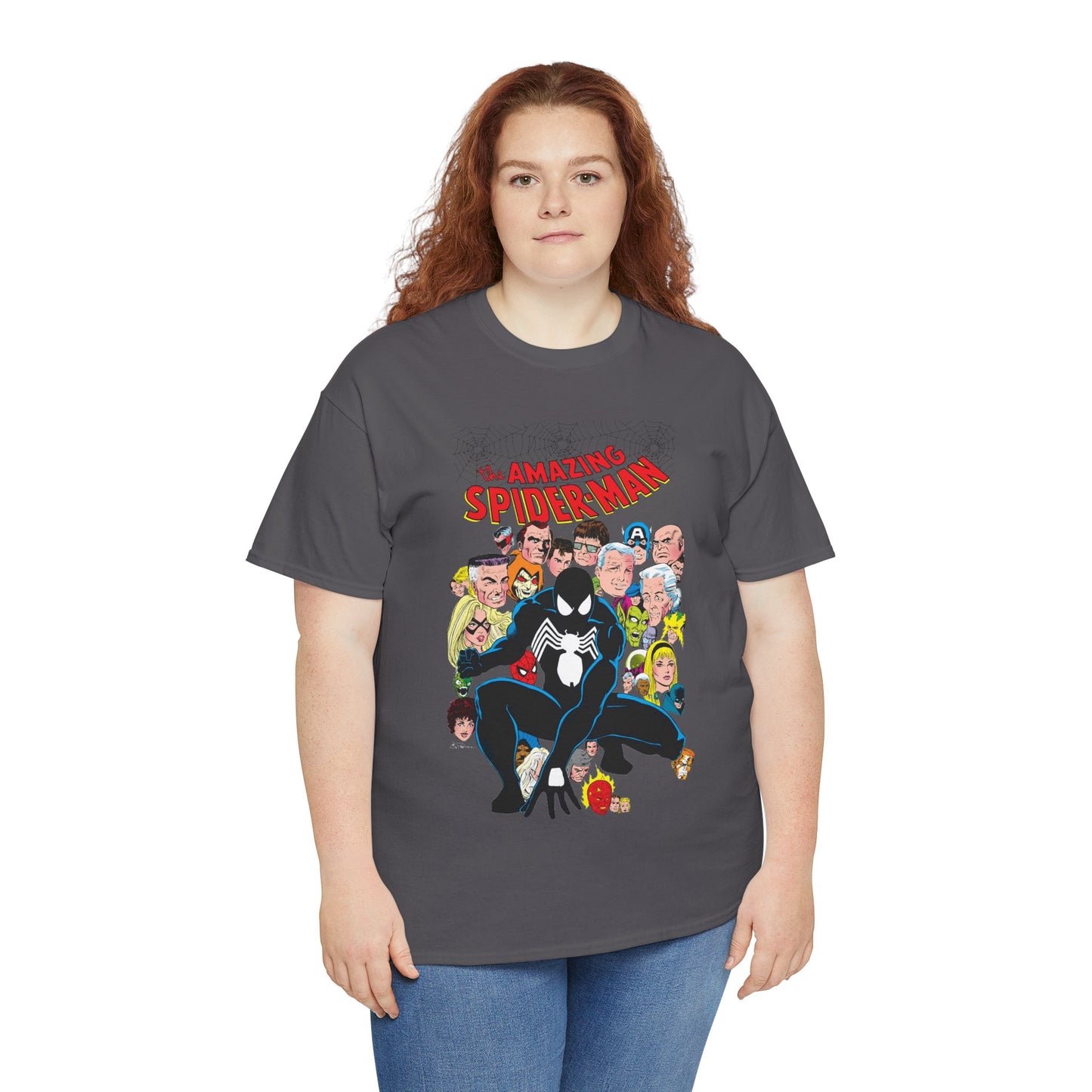 Amazing Spider-Man T-Shirt - Green Goblin, Kingpin, Hobgoblin, Electro, Black Cat, Mysterio, Doctor Octopus, Gwen Stacy - Marvel Comics