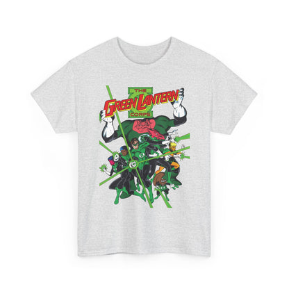 Green Lantern Corps T-Shirt - Joe Staton Art - Hal Jordan, John Stewart, Katma Tui, Arisia, Kilowog - DC Comics