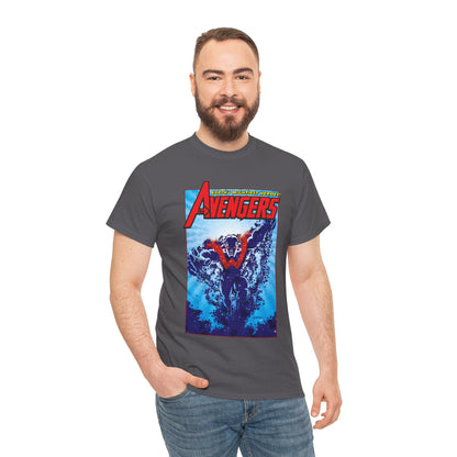 Wonder Man T-Shirt - George Perez Art - Avengers Member - Simon Williams, Marvel Comics - MCU Series