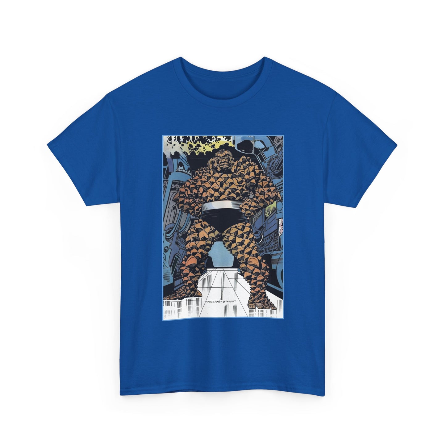 The Thing T-Shirt - Keith Pollard Art - Fantastic Four Pin-Up - Marvel Comics