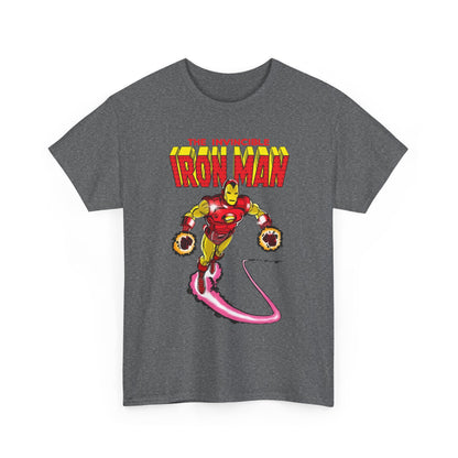 Iron Man T-Shirt - George Perez Art - Tony Stark in his Armor - Avengers Member - MCU - Marvel Comics