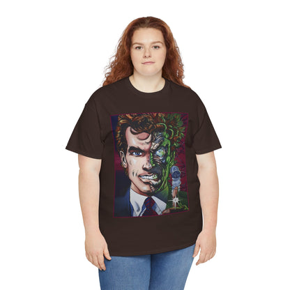 Two Face T-Shirt - Neal Adams Art - DC Comics