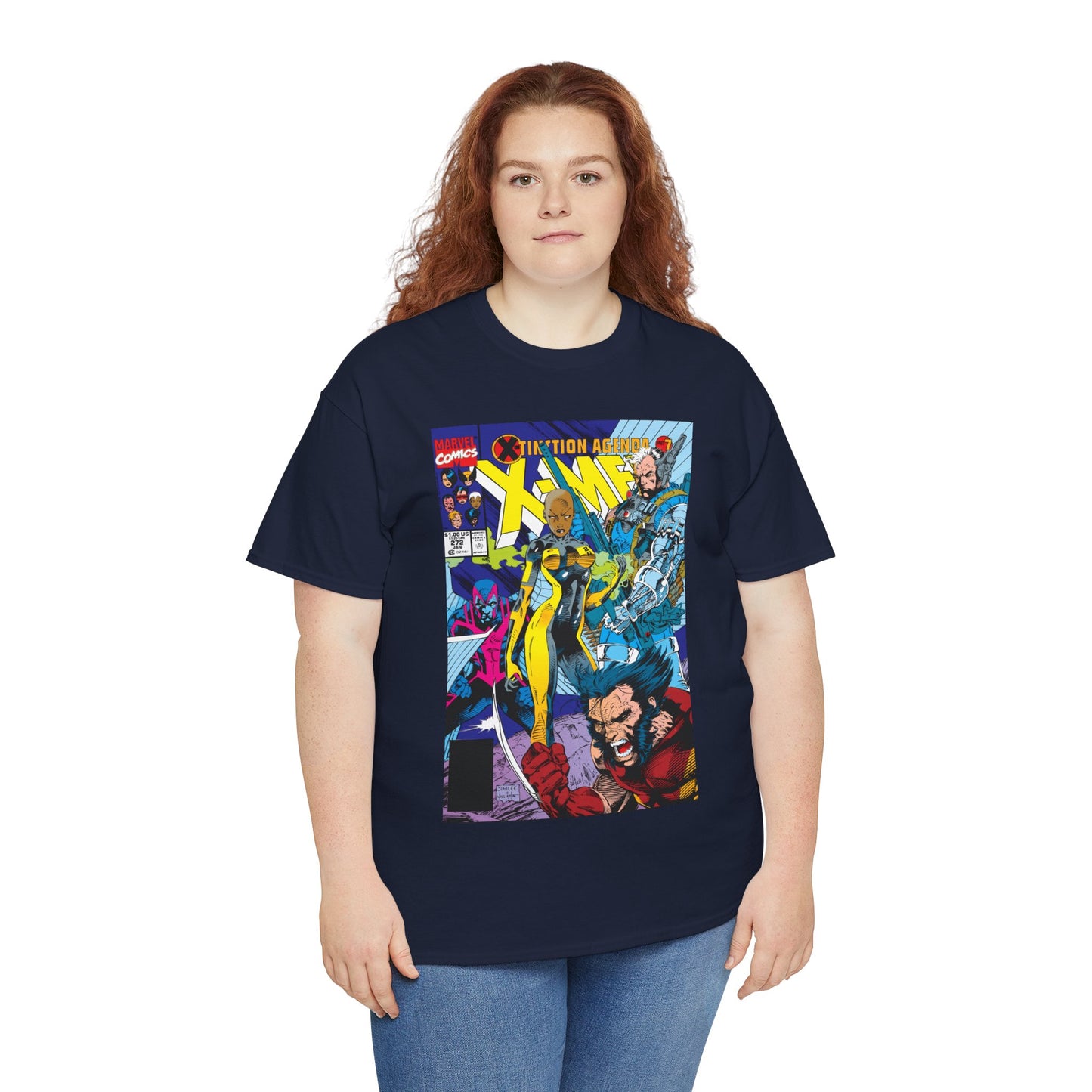 Uncanny X-Men #272 T-Shirt - Jim Lee Art - Marvel Comics
