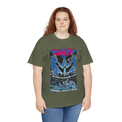 Raven T-Shirt - George Perez Art - New Teen Titans, Trigon - DC Comics