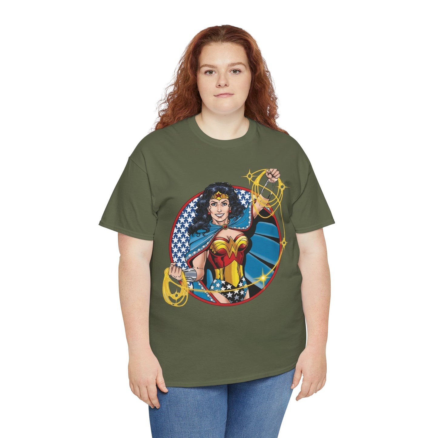 Wonder Woman T-Shirt - George Perez Art - Amazon Princess, Themyscira - DC Comics