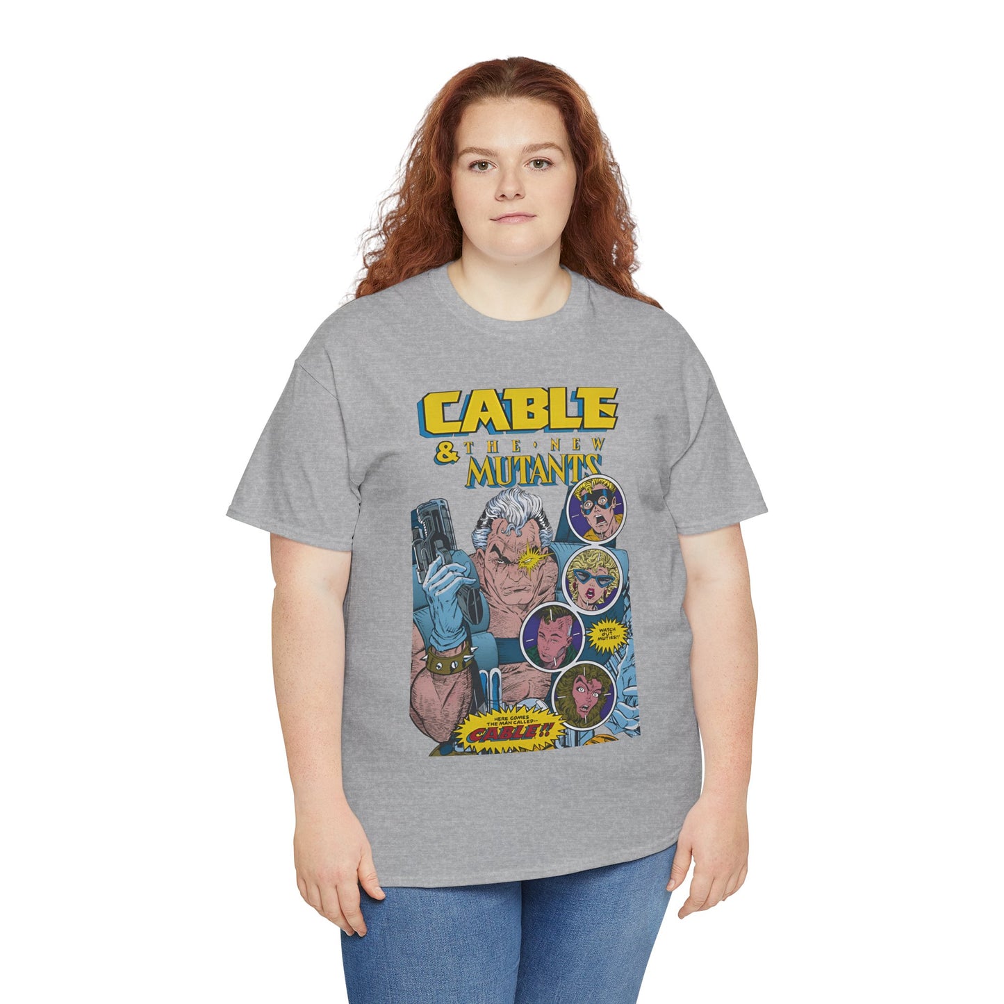 Cable & the New Mutants T-Shirt - #87 Cover Art - Wolfsbane, Boom-Boom, Cannonball - Marvel Comics