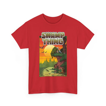 Swamp Thing T-Shirt - Paris Cullins & Pat Broderick Unreleased Cover Art - DC Comics Vertigo
