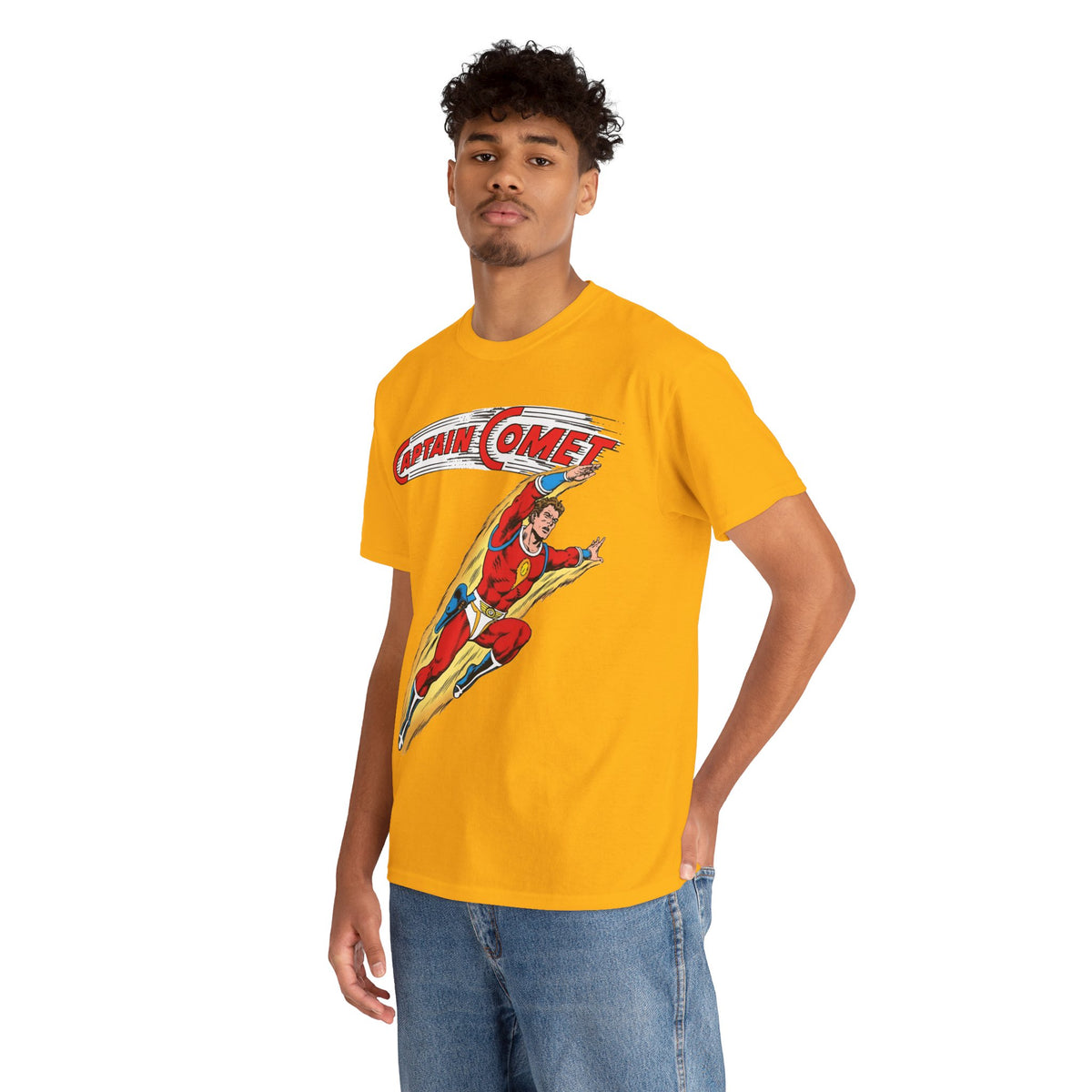 Captain Comet T-Shirt - Murphy Anderson Art - Silver Age Hero - DC Comics