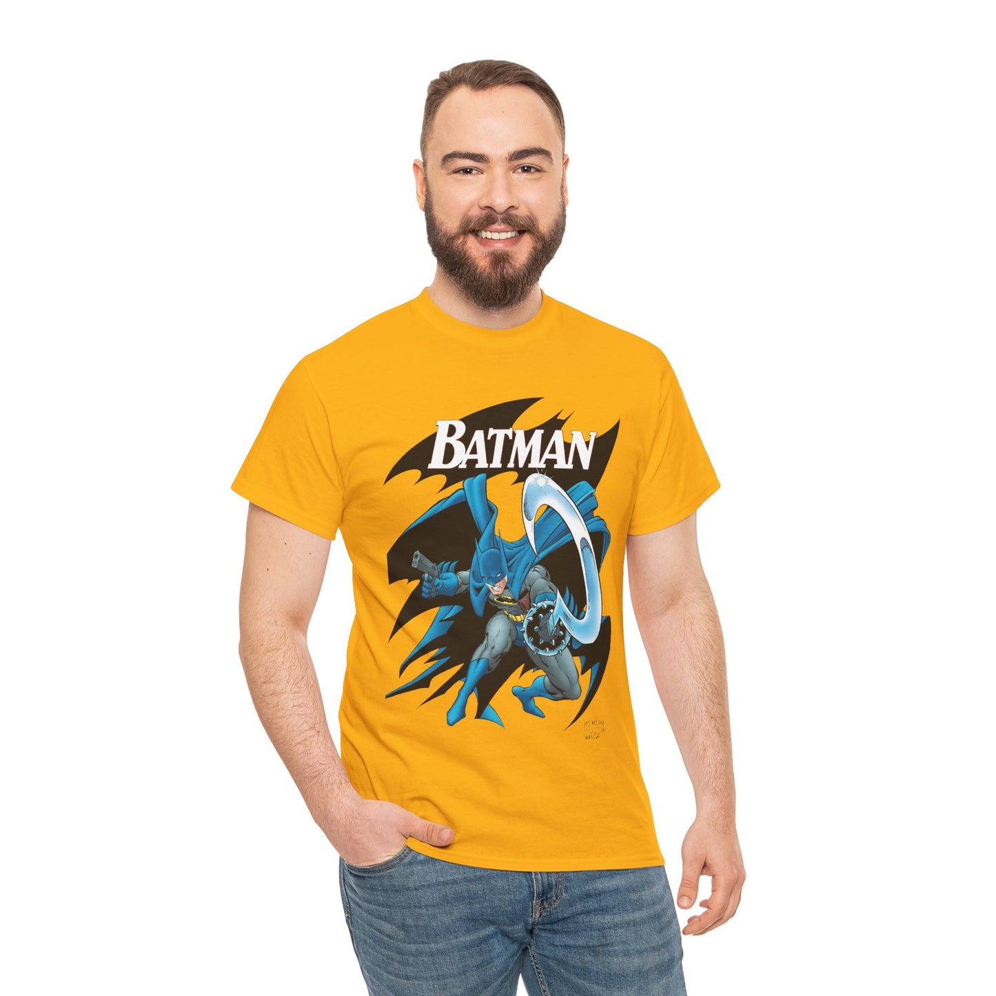 Batman T-Shirt - Todd McFarlane Art - Gotham, Bruce Wayne, Year Two - DC Comics