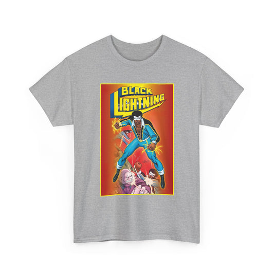 Black Lightning T-Shirt - Trevor Von Eeden Art - Jefferson Pierce - Suicide Slum, Metropolis - DC Comics