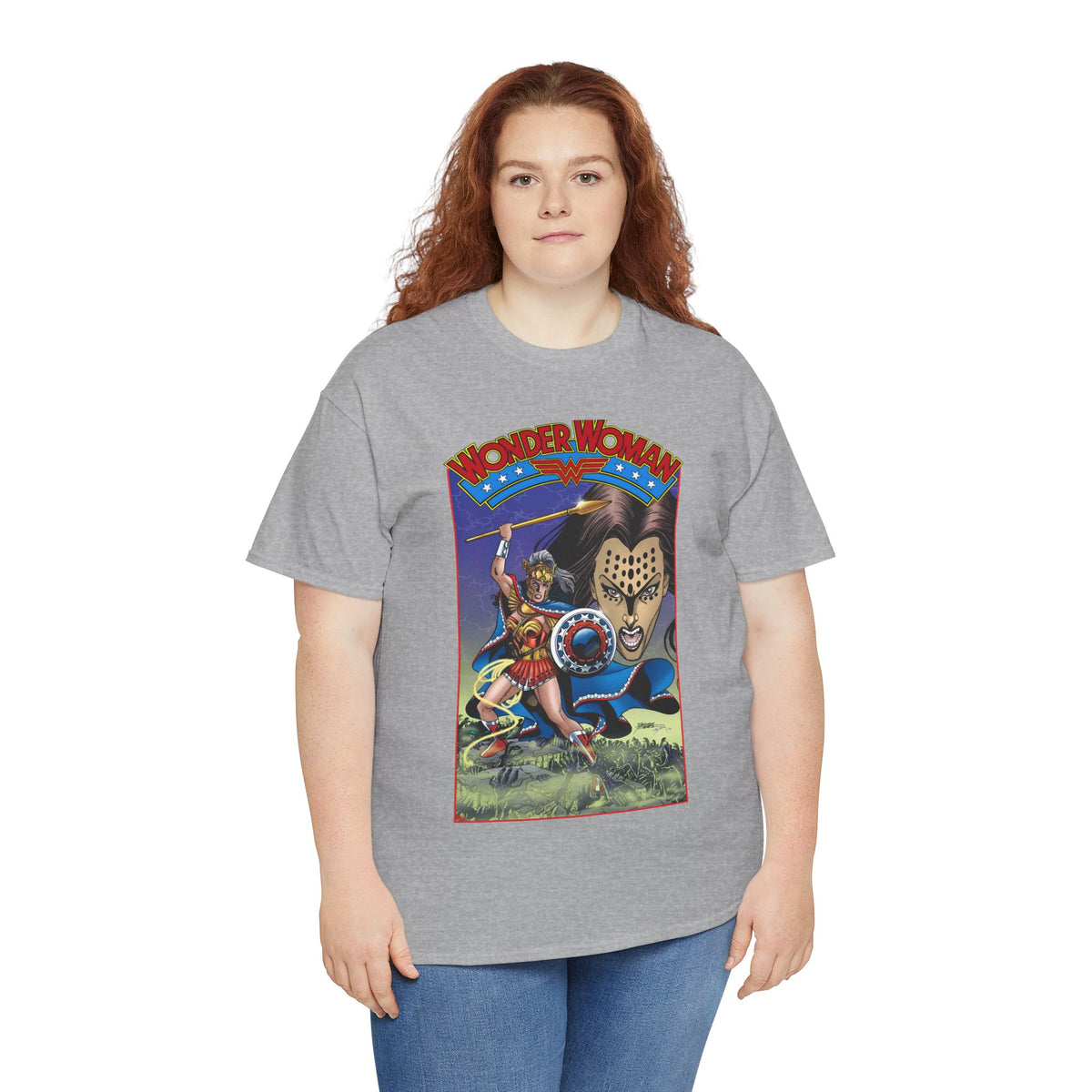 Wonder Woman T-Shirt - George Perez Art - Cheetah, 1980s - DC Comics