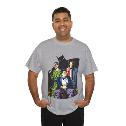 Riddler, Two-Face, Penguin T-Shirt - Brian Bolland Art - DC Comics