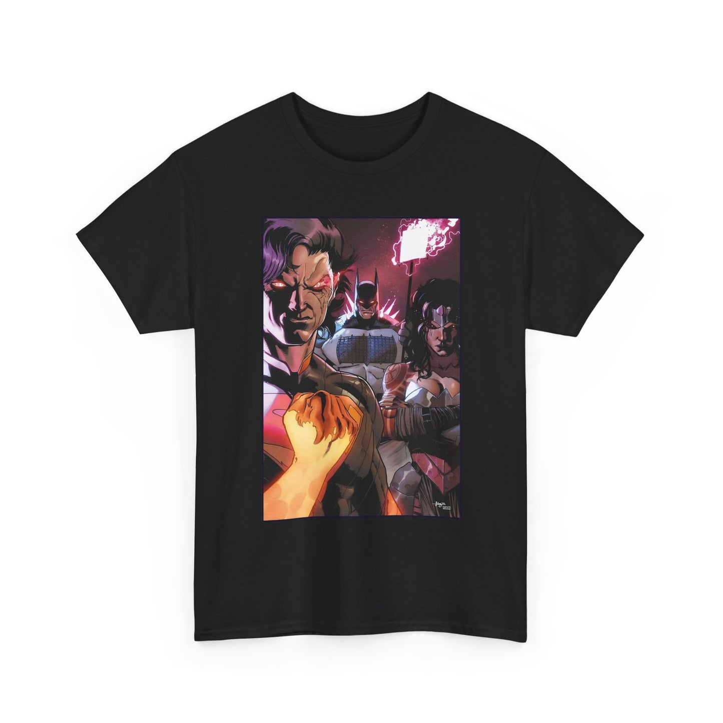 Absolute Trinity T-Shirt - Javier Fernandez Art - Superman, Batman, Wonder Woman - DC K.O. Variant Cover - DC Comics