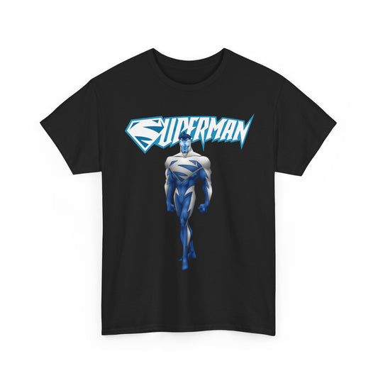 Superman T-Shirt - Clark Kent - Man of Steel - DC Comics - Electric Superman 1990s Storyline