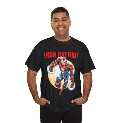 Iron Patriot T-Shirt - Todd Nauck Art - Avengers Member - Marvel Comics