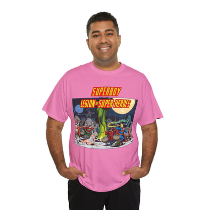 Superboy & Legion of Super-Heroes T-Shirt - Jim Starlin Art - DC Comics
