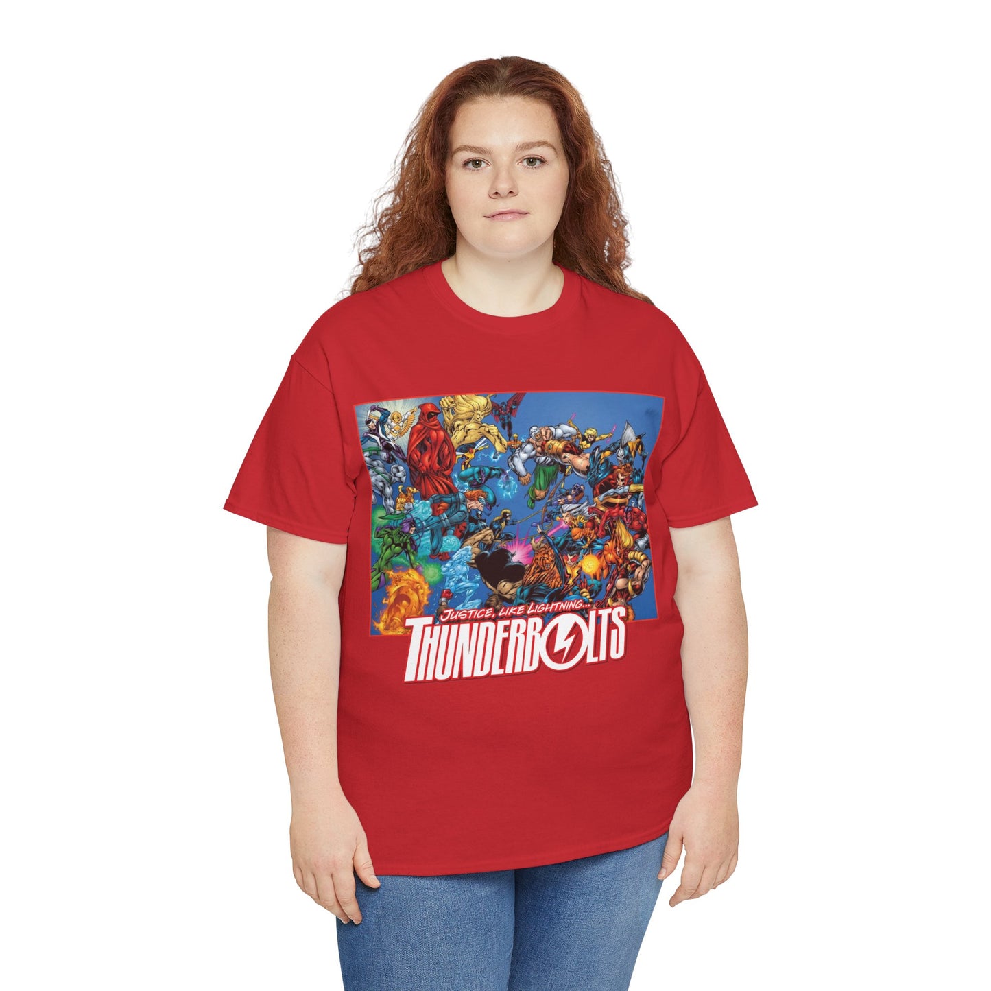 Thunderbolts T-Shirt - Mark Bagley Art - Marvel Comics