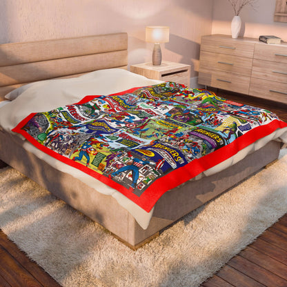 Avengers Blanket - Classic Silver Age Art - Marvel Comics - Soft & Comfy