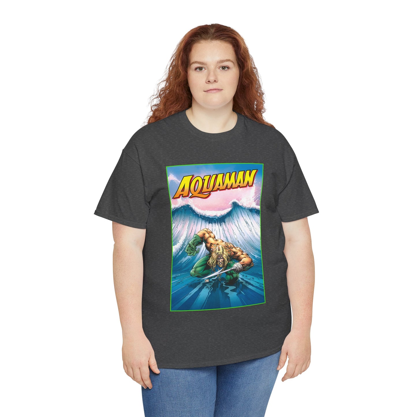 Aquaman T-Shirt - Justice League Member & Leader - Arthur Curry - Atlantis - DC Comics