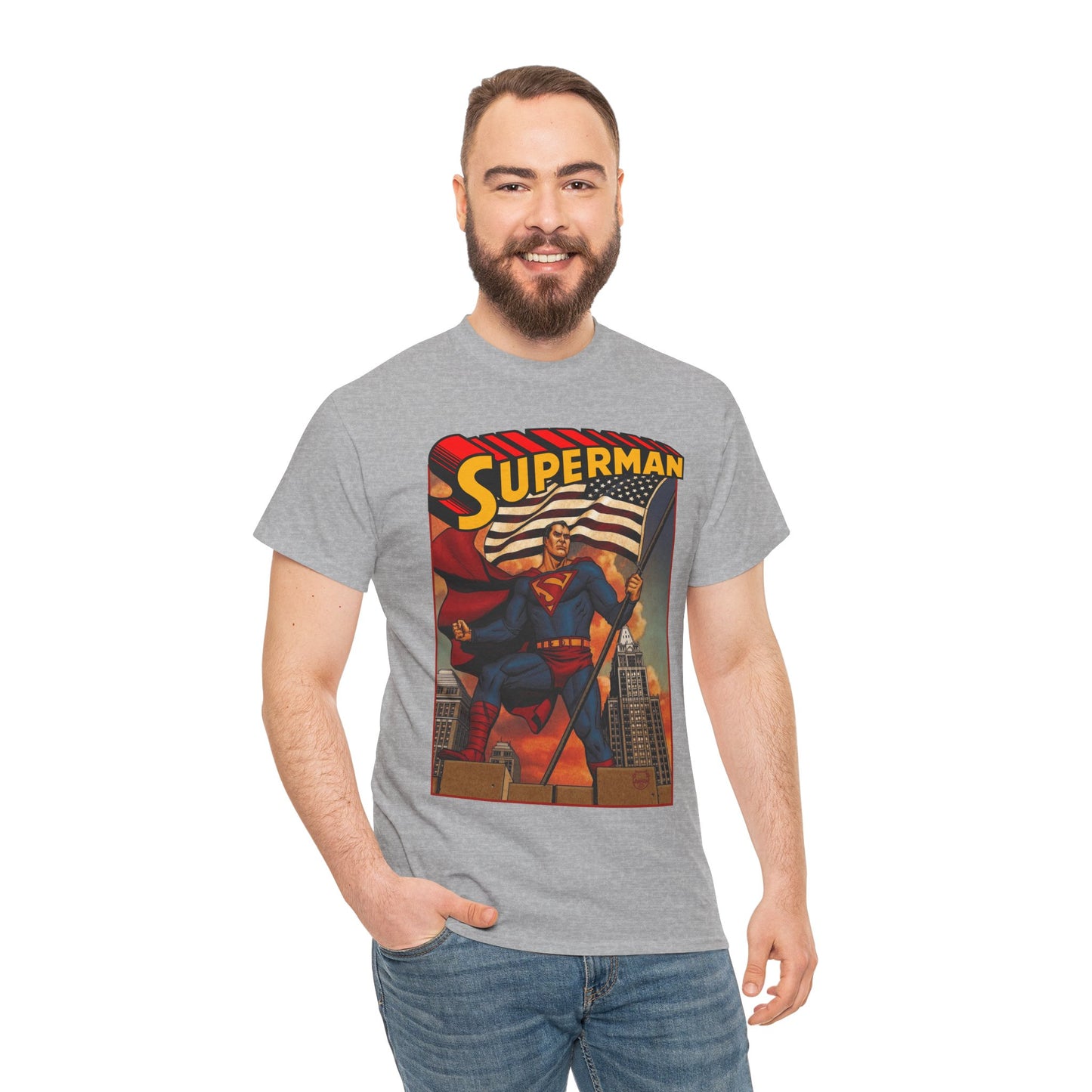 Superman T-Shirt - Dave Johnson Art - The Stranger - DC Comics