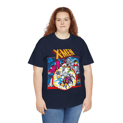 Uncanny X-Men T-Shirt - Arthur Adams Art - Wolverine, Havok, Rogue, Colossus, Psylocke, Longshot, Storm, Dazzler - High Evolutionary - Marvel Comics