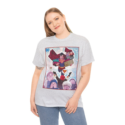 Superman Santa T-Shirt - Mitch Gerads Art - DC Comics