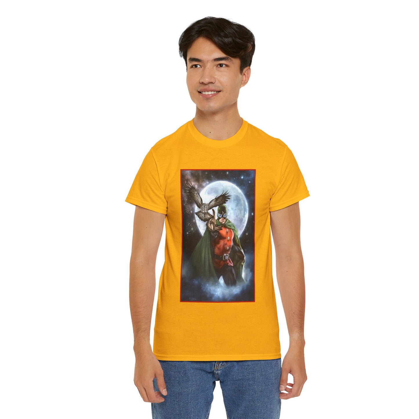Doctor Mid-Nite T-Shirt - DC Comics - Golden Age Justice Society/JSA Member - Fleming Art
