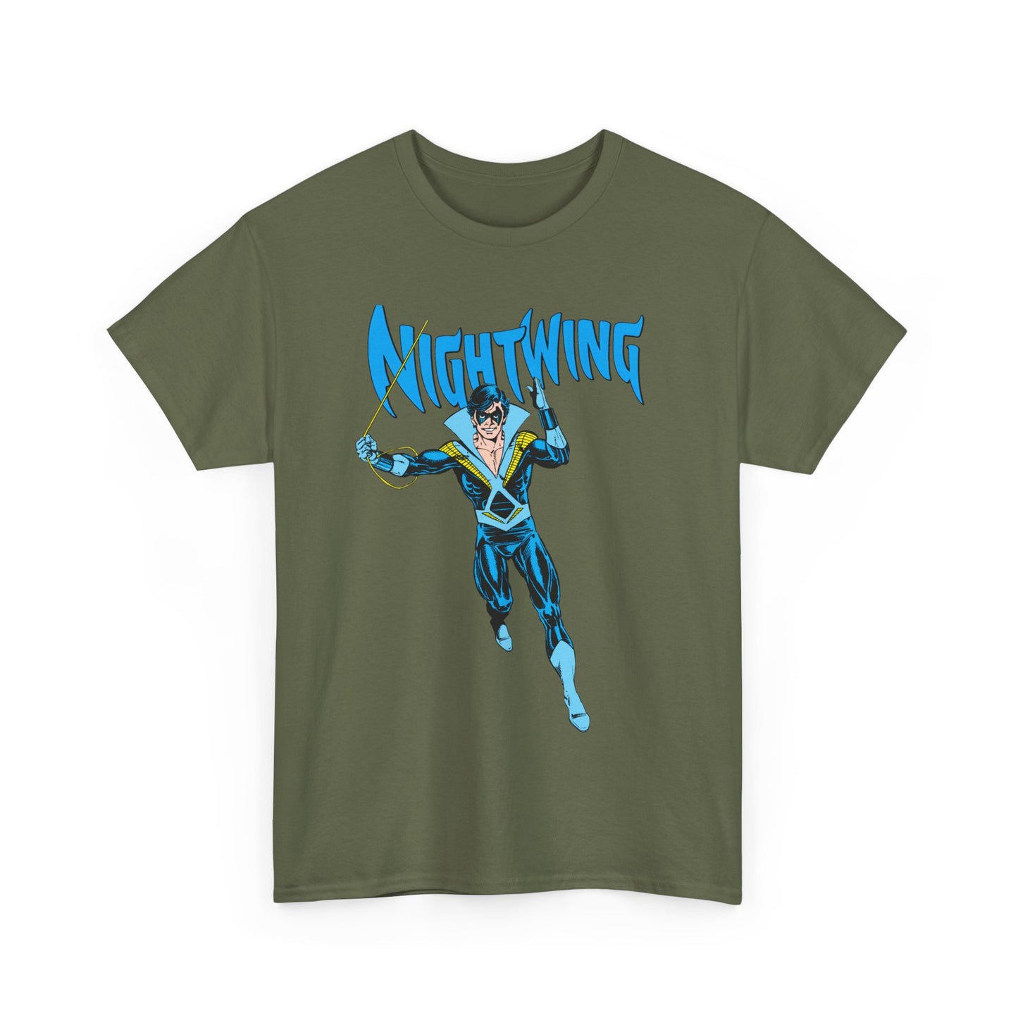 Nightwing T-Shirt - George Perez Art - New Teen Titans, Dick Grayson - DC Comics - Batman's Former Sidekick, Titans Leader