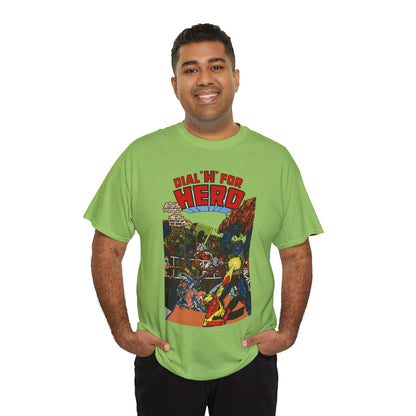 Dial "H" For Hero T-Shirt - George Perez Art - Chris King and Vicki Grant - Adventure Comics Series - DC Comics