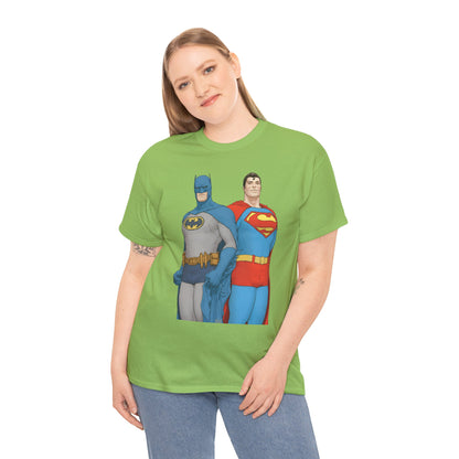 Batman & Superman T-Shirt - Frank Quitely Art - World's Finest Variant Cover Art - DC Comics