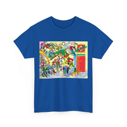 Who's Who in the DC Universe T-Shirt - George Perez Art - Mr. Miracle, Metamorpho - #15 Cover Art - DC Comics