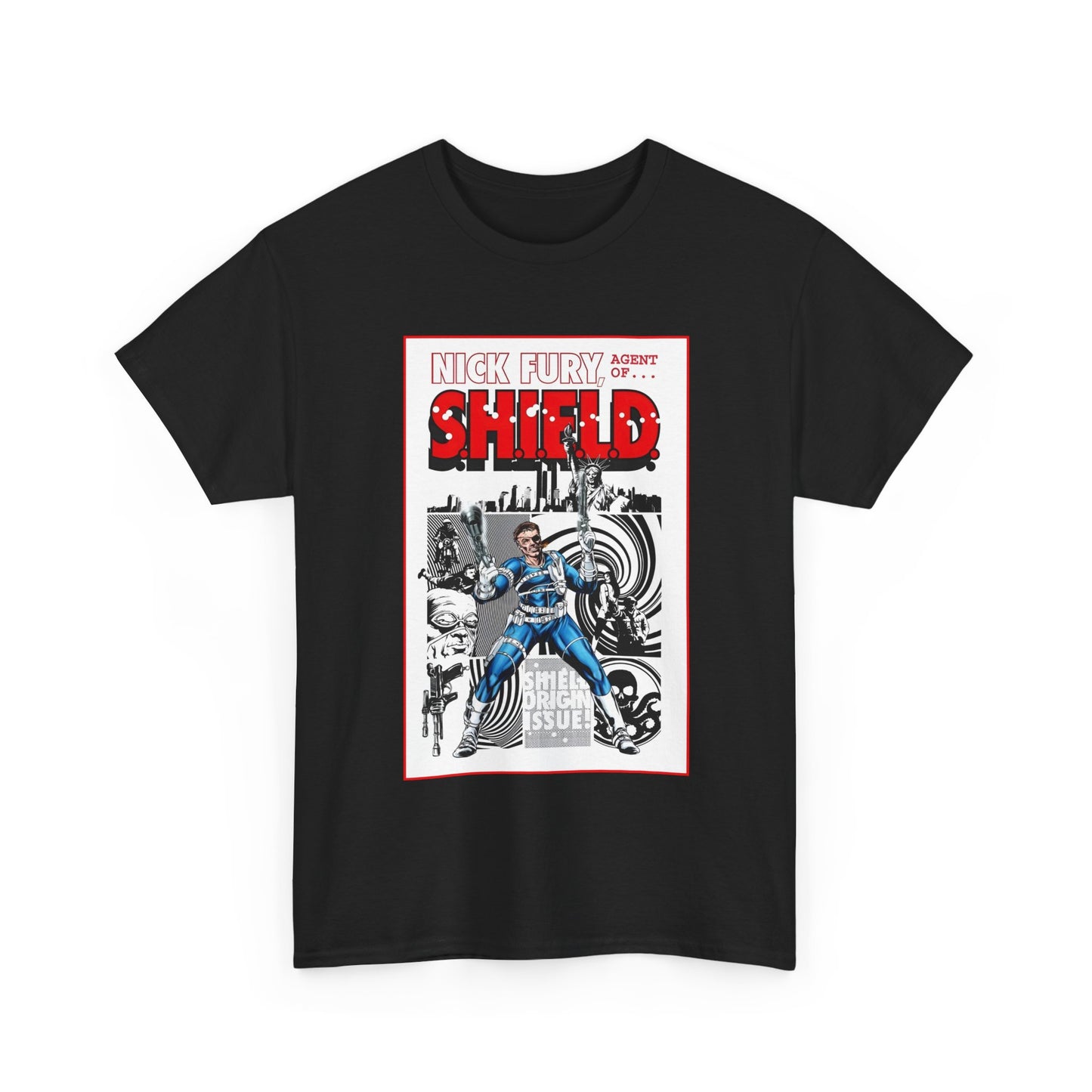 Nick Fury, Agent of SHIELD T-Shirt - Jim Steranko Art - Marvel Comics