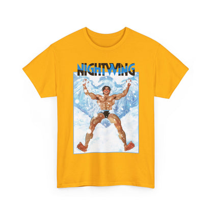 Nightwing T-Shirt - Nick Robles Art - Dick Grayson in the Snow - #111 Cover Art - DC Comics