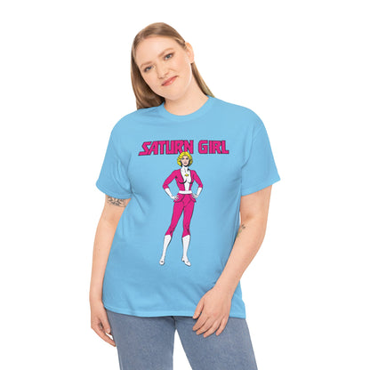 Saturn Girl T-Shirt - Curt Swan Art - Legion of Super-Heroes Founding Member - DC Comics