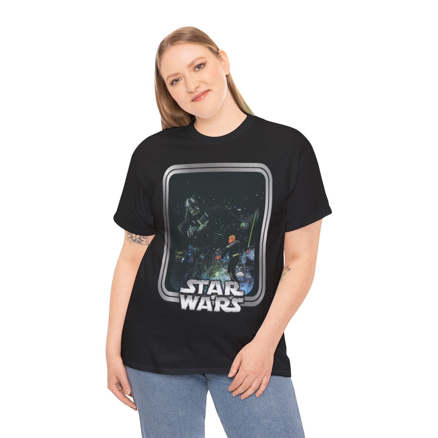Luke Skywalker & Darth Vader T-Shirt - Star Wars Marvel Comics Art