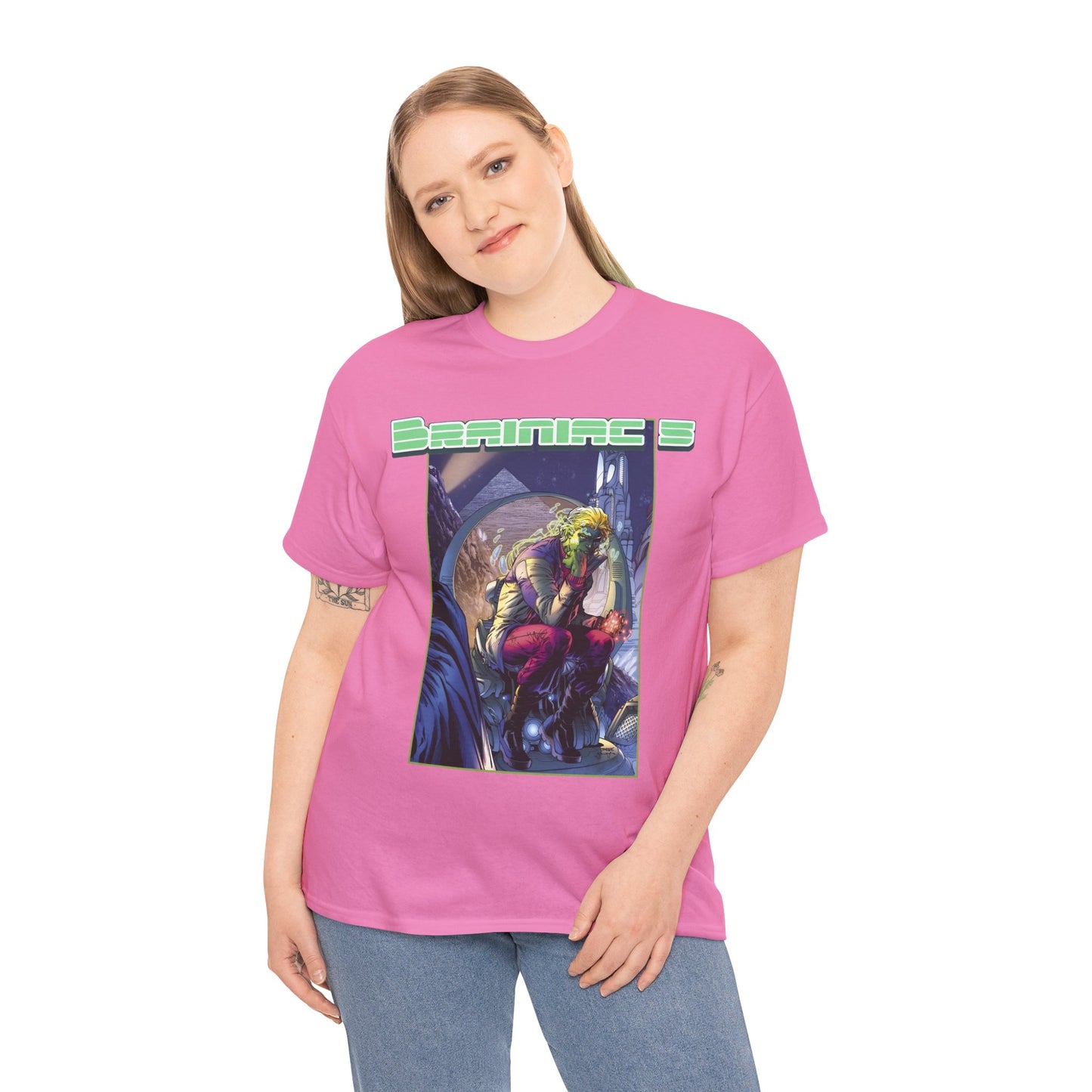 Brainiac 5 T-Shirt - Jim Lee Art - Legion of Super-Heroes Member - DC Comics